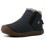 2019 Fashion Winter Men Boots Waterproof Comfortable Snow Boots Fur Warm winter Ankle Shoes Men Footwear Male Lightweight